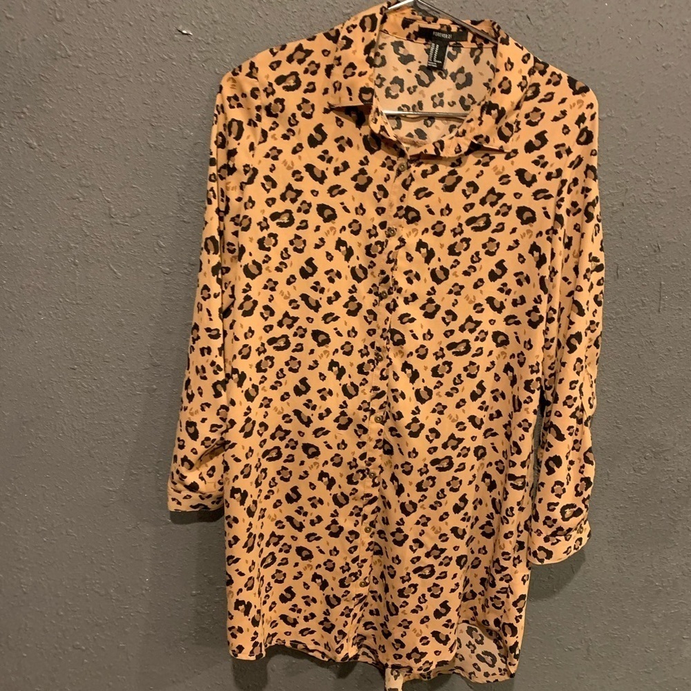 Women’s Forever 21 Leopard Print Dress